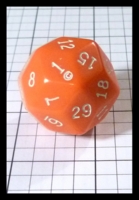 Dice : Dice - DM Collection - Armory Orange Opaque 1 - 30 - Ebay FA collection Sept 2013